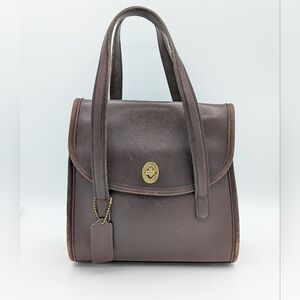 Coach Belmont mahogany leather purse, E7C-9088